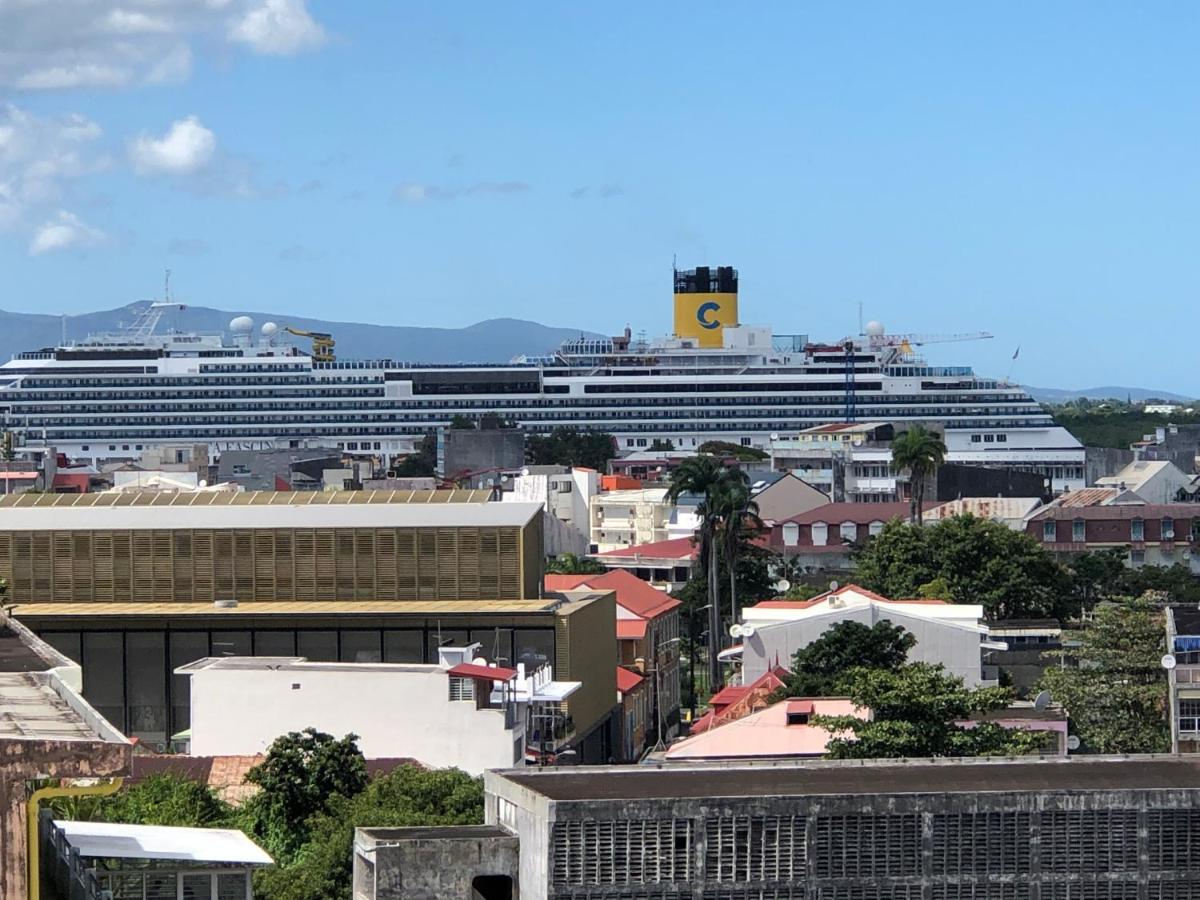 Appartement Avec Vue Panoramique De Pointe-A-Pitre Exteriör bild